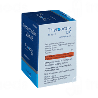 Thyroactiv 100 Tablet 100