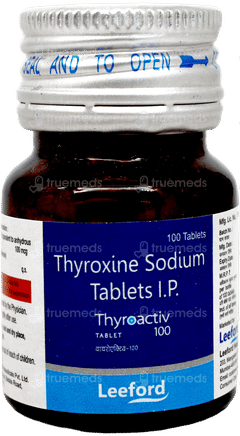 Thyroactiv 100 Tablet 100 Thyroactiv 100 Tablet 100