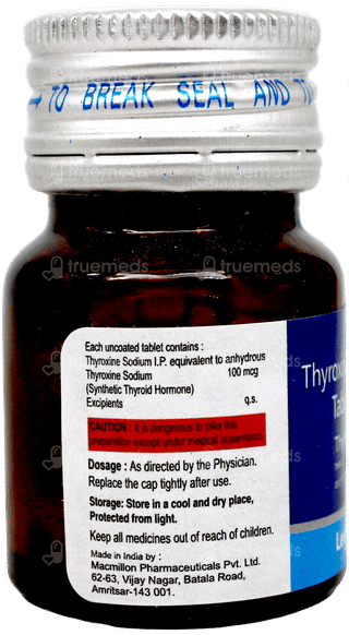 Thyroactiv 100 Tablet 100