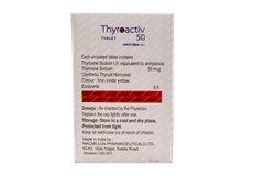 Thyroactiv 50 Tablet 100 Thyroactiv 50 Tablet 100