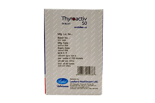 Thyroactiv 50 Tablet 100