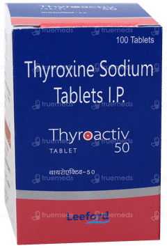 Thyroactiv 50 Tablet 100 Thyroactiv 50 Tablet 100