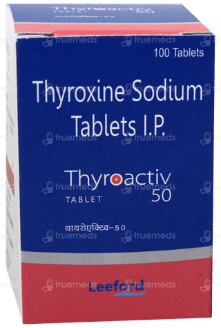Thyroactiv 50 Tablet 100