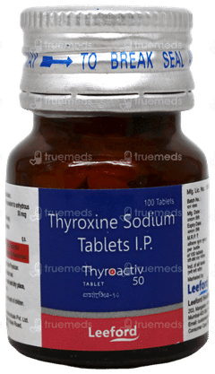 Thyroactiv 50 Tablet 100 Thyroactiv 50 Tablet 100