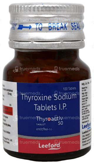 Thyroactiv 50 Tablet 100