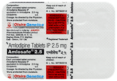 Amlosafe 2.5 Tablet 15 Amlosafe 2.5 Tablet 15