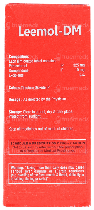 Leemol Dm 325/10 MG Tablet 10