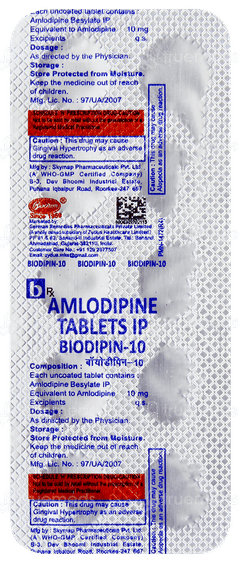 Biodipin 10 Tablet 10 Biodipin 10 Tablet 10