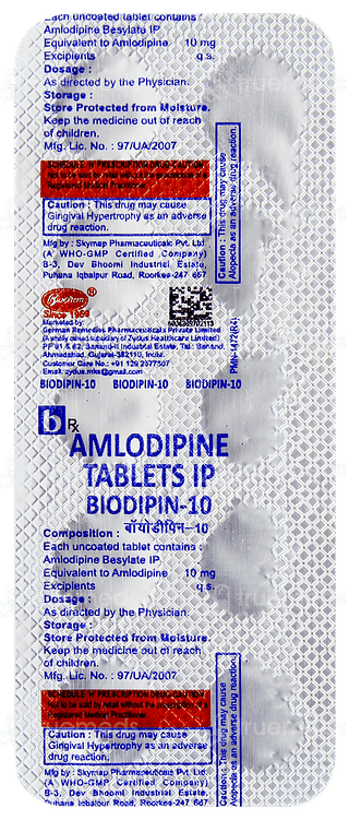 Biodipin 10 Tablet 10