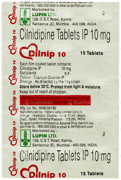 Dilnip 10 Tablet 15