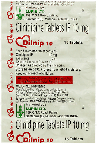 Dilnip 10 Tablet 15