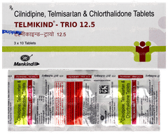 Telmikind Trio 12.5 Tablet 10 Telmikind Trio 12.5 Tablet 10