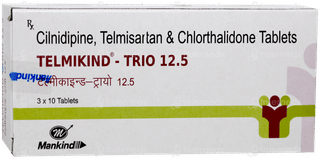 Telmikind Trio 12.5 Tablet 10