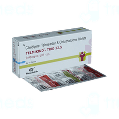 Telmikind Trio 12.5 Tablet 10