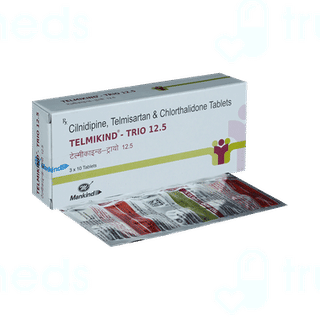Telmikind Trio 12.5 Tablet 10