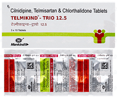 Telmikind Trio 12.5 Tablet 10