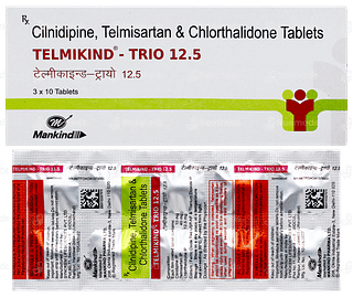 Telmikind Trio 12.5 Tablet 10