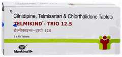 Telmikind Trio 12.5 Tablet 10