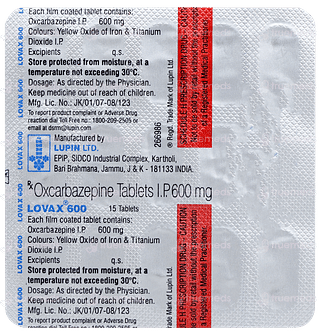 Lovax 600 Tablet 15