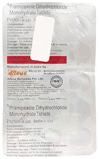 Prexol 0.125 Tablet 15
