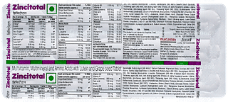 Zincitotal Tablet 15