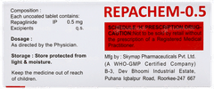 Repachem 0.5 Tablet 10