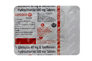 Glycoex M 40/500 MG Tablet 10