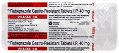 Veloz 40 Tablet 10 Veloz 40 Tablet 10