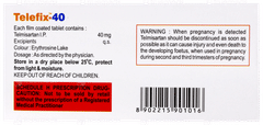 Telefix 40 Tablet 15 Telefix 40 Tablet 15