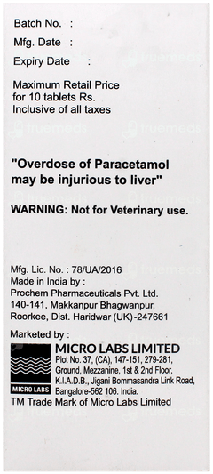 Microflam P Tablet 10