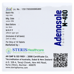 Adenosole M 400 Tablet 10