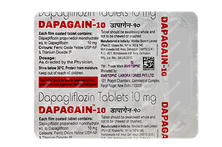 Dapagain 10 MG Tablet 15