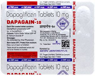 Dapagain 10 Tablet 15