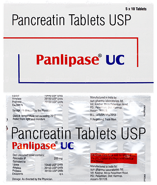 Panlipase Uc Tablet 10