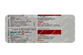 Bilacip M Tablet 10