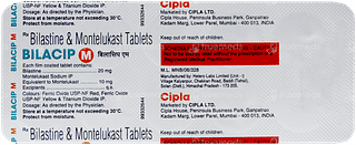 Bilacip M Tablet 10