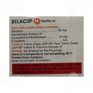 Bilacip M Tablet 10