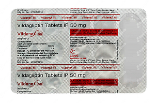 Vildanex 50 MG Tablet 15