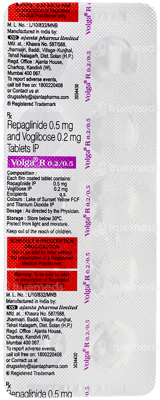 Volga R 0.2/0.5 Tablet 10