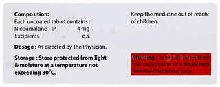 Nicomnol 4 Tablet 10