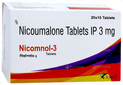Nicomnol 3 Tablet 10 Nicomnol 3 Tablet 10