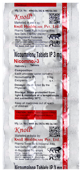 Nicomnol 3 Tablet 10