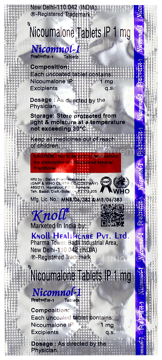 Nicomnol 1 Tablet 10