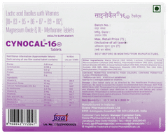 Cynocal 16 Rf Tablet 30