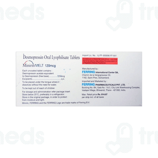 Minirin Melt 120mcg Tablet 30