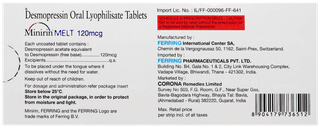 Minirin Melt 120Mcg Tablet 30