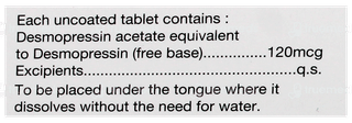 Minirin Melt 120Mcg Tablet 30
