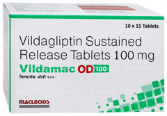 Vildamac Od 100 Tablet 15 Vildamac Od 100 Tablet 15