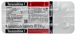 Terazoshine 1 MG Tablet 10