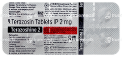Terazoshine 2 Tablet 10 Terazoshine 2 Tablet 10
